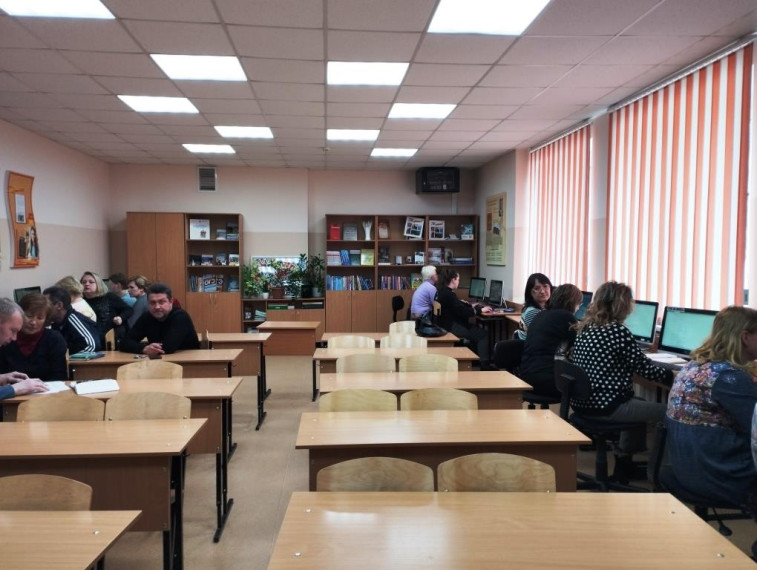 26 марта в гимназии был проведен обучающий семинар для педагогов.